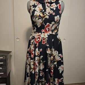 Unique Vintage Sundress with Peter Pan Collar